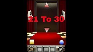 100 Doors: Floors Escape level 21,22,23,24,25,26,27,28,29, 30