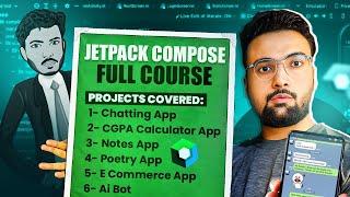 Jetpack Compose Course for Beginners 2024 - Android Development Full Course in Hindi