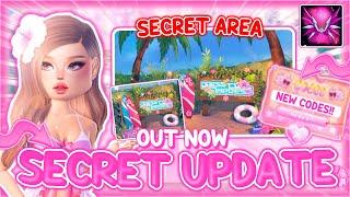 NEW SECRET MINI UPDATE OUT NOW IN DRESS TO IMPRESS! *SECRET AREA, NEW CODES COMING SOON* | Roblox