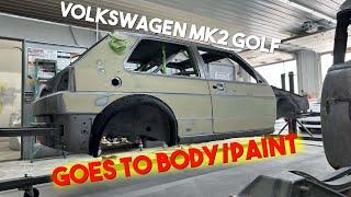 Volkswagen VR6 Turbo Golf Heads to Body/Paint EP.6