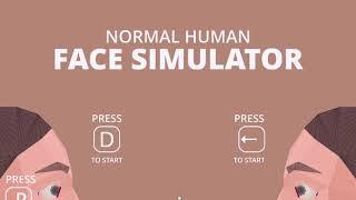 Normal human face simulator