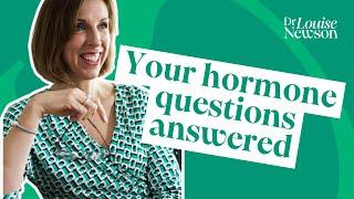 Your hormone questions answered | Dr Louise Newson LIVE Q&A on menopause, PMS, HRT and more!