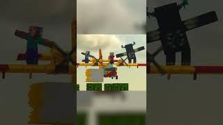 When your whole squad Joins your team | Dead Rails in Minecraft Meme