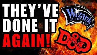 Wizards Of The Coast Have Done It Again | The Future Of D&D Games Is A Mess!