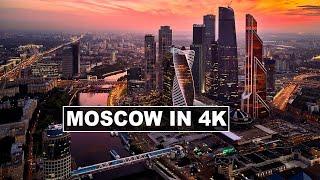 Moscow Russia Aerial Drone 4K Timelab Pro.......