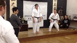 Kyokushinkan bunkai kumite pinan sono ichi