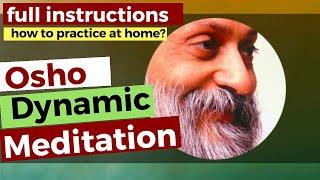 Osho Dynamic Meditation। All 5 stage instructions.