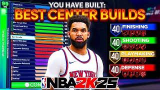 The BEST CENTER Builds for NEW PLAYERS on NBA 2K25