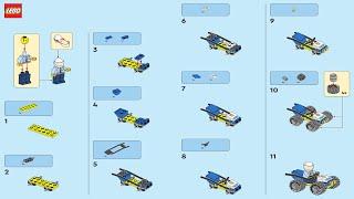 LEGO instructions - Magazine Gift - 952302 - Police Buggy