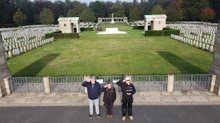 Germany WW2. The Pilots Graveyard. Britischer Ehrenfriedhof War Cemetary Rheinberg