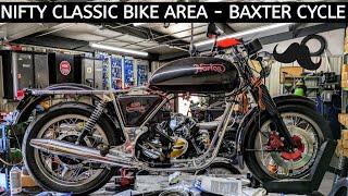 Vintage Motorcycle Workshop - What's There Today? Wahoo!