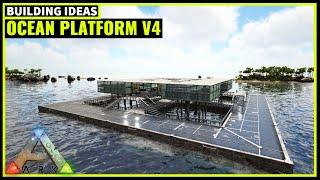 HOW TO BUILD AN OCEAN PLATFORM PVE BASE V4 | ARK SURVIVAL