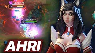 Wild Rift Ahri Mid Lane Gameplay in Season 14 (Build & Runes)