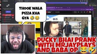 Ducky Bhai Prank With MrJayPlays And Baba Op  #mrjayplays #duckybhai #babaop #prank