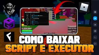 Como BAIXAR e Usar Script no BLOX FRUITS (Celular) | Instalar Executor e Scripts no ROBLOX