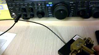 Yaesu FT-950 - CW on 80mt