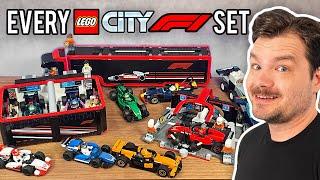 Full Review of Every 2025 LEGO City Formula 1 Set