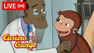  LIVE Curious George Full Episodes  George at the Dentist and Doctor + MORE!