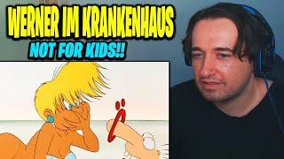 THIS IS NOT FOR KIDS!! Werner im Krankenhaus (German Cartoon) REACTION!!