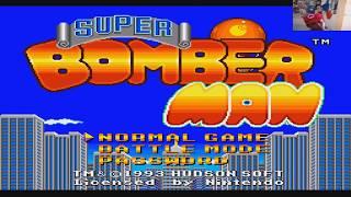 SNES Super Bomberman 1  Zerando sem morrer