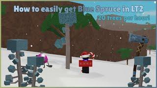 How to easily get Blue Spruce in Lumber Tycoon 2!