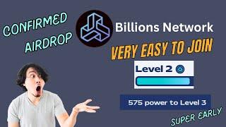 Billions Network Airdrop | How to Join Billions Network Airdrop  | Baked By Polygon