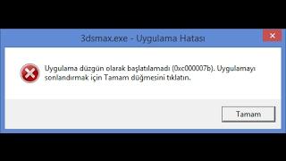 GTA V 0xc00007b Hatası Çözümü %100 çözümüü