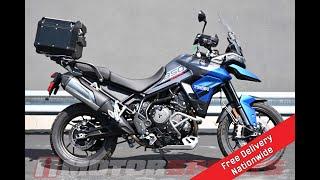 2021 Triumph Tiger 850 Sport Graphite Caspian Blue A10165@ iMotorsports