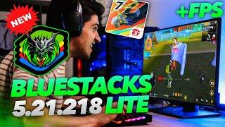 NUEVO BLUESTACKS 5.21.218 LITE! Emulador para PC GAMA BAJA 🟢 Como DESCARGAR Free Fire para PC 2024