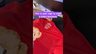 This is your sign to start a tshirt business from home 