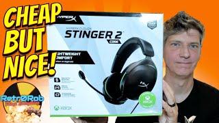 HyperX CloudX Stinger 2 Core Budget Gaming Headphones XBox / PC Unboxing and Impressions
