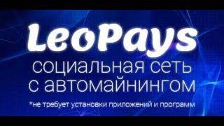 leopays.com - Автоматический заработок! Соц.сеть, автомайнинг это реальный, пассивный заработок!