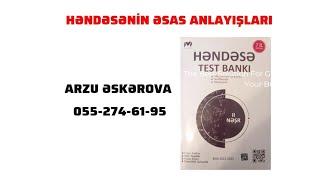 Həndəsənin əsas anlayışları (1-43) ( MHM yeni nəşr)(055-274-61-95)