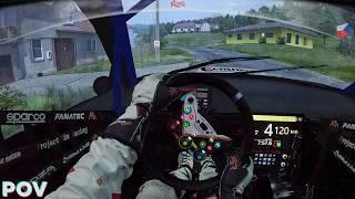 This New Czech Stage in RBR is a MASTERPIECE! | Fanatec DD+