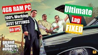 GTA V Ultimate Lag Fix | Best Settings For GTA V | Lag fixed