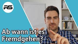 Ab wann ist Fremdgehen eigentlich Fremdgehen?