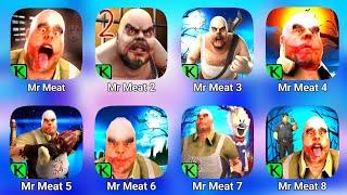 Mr Meat 1, 2, 3, 4, 5, 6, 7 & 8 Full Gameplay || Mr Meat 3 | Keplarians New Trailer | Mod