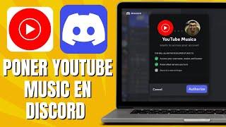 Cómo PONER YOUTUBE Music En DISCORD