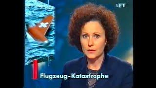 Absturz Swissair-Flug 111 bei Halifax – Tagesschau 1998 (HD)