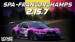 Spa-Francorchamps Hotlap + SETUP | 2:15.7 | BMW M4 GT3 | Assetto Corsa Competizione v1.9.5