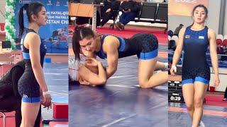 Uzbek Sportchi Qiz Daxshat Kurash Tushdi! Modelga Oxshar Ekan