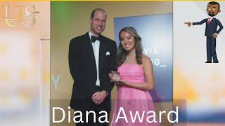 Olivia Zhang, founder of Cancer Kids First, receives The Diana Award