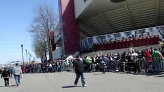 Wrestlemania 29 Vlogs - Outside of the Izod Center