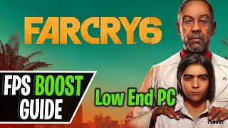 How to Fix Lag in Far Cry 6 | FPS Boost/LAG and Stutter Fix | Config Files