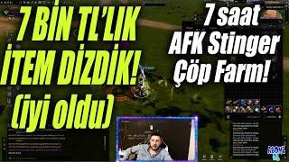 Rise Online | 7 BİN TL'YE PRİEST DİZDİM! | IRK DEĞİŞTİRDİK! | 7 SAAT AFK STİNGER FARM!