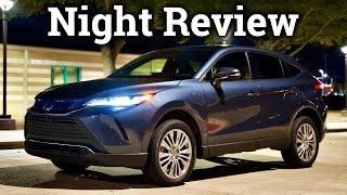 2021 Toyota Venza Review & Drive at NIGHT (Exterior, Interior, and Ambient Lights!)