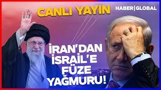 SON DAKİKA! İran'dan İsrail'e Füze Yağmuru! Tel Aviv Bu Sabah Cehenneme Döndü
