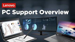 Lenovo PC Support Overview