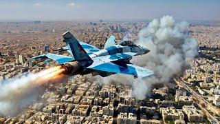 End of War Today! Russian Sukhoi Su-35 fighter jet destroys US nuclear facility in Ukraine