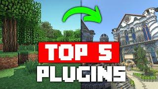 TOP 5 PLUGINS for your MINECRAFT SERVER 